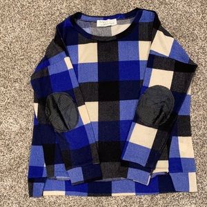 Vintage Havana Plaid Sweater